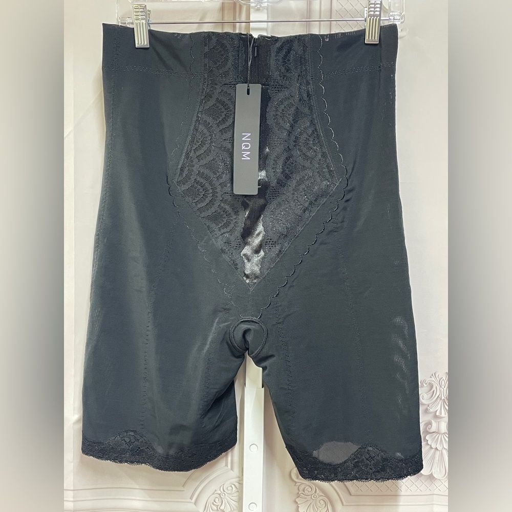 New Black Lace Butt Lifting Tummy Control High Waist Shape wear Shorts XXXXL